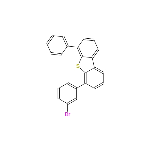 4-(3-溴苯基)-6-苯基-二苯并噻吩,4-(3-bromophenyl)-6-phenyl-dibenzothiophene