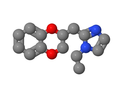 咪洛克生,IMiloxan hydrochloride;2-(1-Ethyl-2-indazoyl)Methyl-1,4-benzodioxanhydrochloride