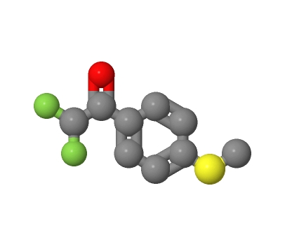 2,2-二氟-1-[4-(甲硫基)苯基]乙酮,Ethanone, 2,2-difluoro-1-[4-(methylthio)phenyl]- (9CI)