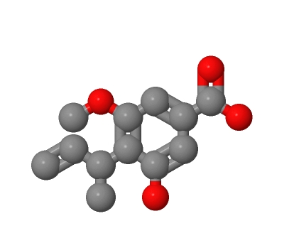 4-(丁-3-烯-2-基)-3-羟基-5-甲氧基苯甲酸,4-(But-3-en-2-yl)-3-hydroxy-5-Methoxybenzoic acid