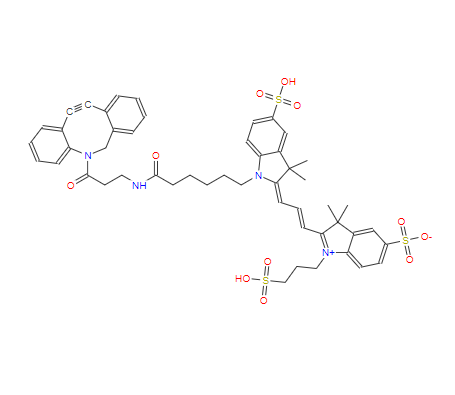 磺化cy3二苯基環(huán)辛炔,Cy3-DBCO