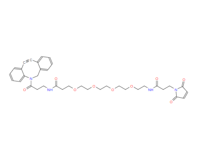 二苄环辛基-PEG4-马来酰亚胺,DBCO-NH-PEG4-Maleimide