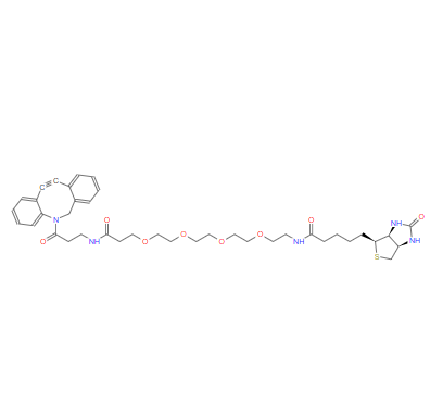 二苯并環(huán)辛炔-四聚乙二醇-生物素,DBCO-PEG4-Biotin