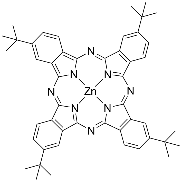 2,9,16,23-四叔丁基-29H,31H-酞菁鋅