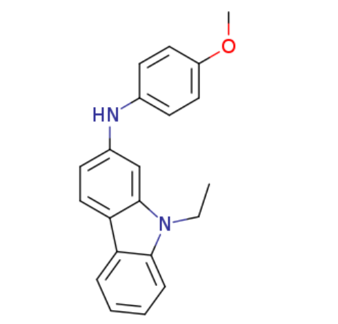 9-ethyl-N-(4-methoxyphenyl)-9,9a-dihydro-4aH-carbazol-2-amine,9-ethyl-N-(4-methoxyphenyl)-9,9a-dihydro-4aH-carbazol-2-amine