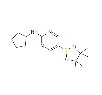 2-环丙胺基-5-嘧啶硼酸,2-(Cyclopentylamino)pyrimidine-5-boronic acid pinacol ester
