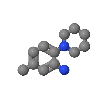 5-甲基-2-(1-哌啶基)苯胺,5-Methyl-2-(1-piperidinyl)aniline