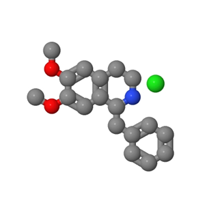 1-苄-6,7-二甲氧基-1,2,3,4-四羟基异喹啉盐酸盐,1-benzyl-6,7-dimethoxy-1,2,3,4-tetrahydroisoquinoline,hydrochloride