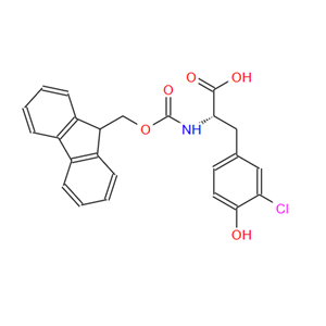 478183-58-3?;FMOC-L-3-氯酪氨酸;(S)-2-(((9H-fluoren-9-yl)methoxy)carbonylamino)-3-(3-chloro-4-hydroxyphenyl)propanoic acid