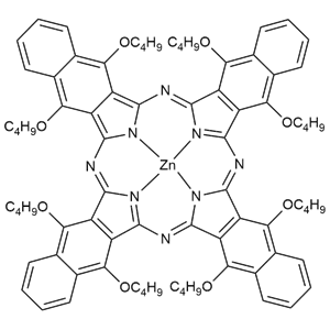 5,9,14,18,23,27,32,36-八丁氧基-2,3-萘酞菁锌 189203-78-9