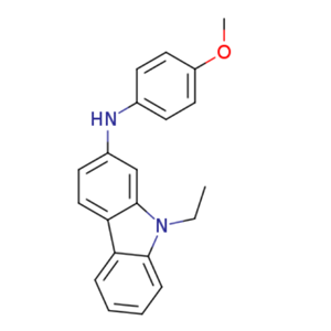 9-ethyl-N-(4-methoxyphenyl)-9,9a-dihydro-4aH-carbazol-2-amine,9-ethyl-N-(4-methoxyphenyl)-9,9a-dihydro-4aH-carbazol-2-amine