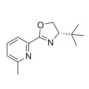 2-[(4S)-4-(1,1-二甲基乙基)-4,5-二氢-2-唑啉基]-6-甲基吡啶,(S)-4-(tert-butyl)-2-(6-methylpyridin-2-yl)-4,5-dihydrooxazole