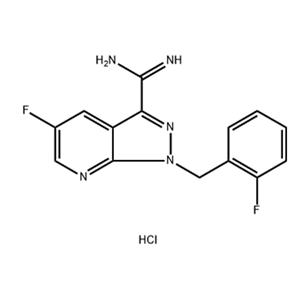 5-氟-1-(2-氟苄基)-1H--吡唑酮基[3,4-B]呲啶-3-甲眯盐酸盐,1H-Pyrazolo[3,4-b]pyridine-3-carboximidamide, 5-fluoro-1-[(2-fluorophenyl)methyl]-, hydrochloride (1:1)