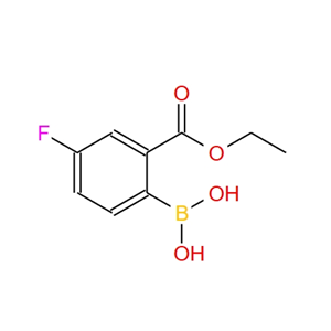 2-(乙氧基羰基)-4-氟苯硼酸 1072951-40-6