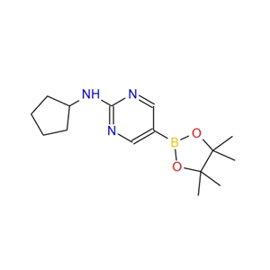 2-环丙胺基-5-嘧啶硼酸 1202805-22-8
