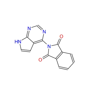 2-(7H-吡咯[2,3-D]嘧啶-4-基)-N-异吲哚-1,3-二酮 741686-49-7