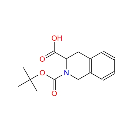 N-(叔丁氧基羰基)-1,2,3,4-四氢异喹啉-3-羧酸,2-(tert-Butoxycarbonyl)-1,2,3,4-tetrahydroisoquinoline-3-carboxylic acid