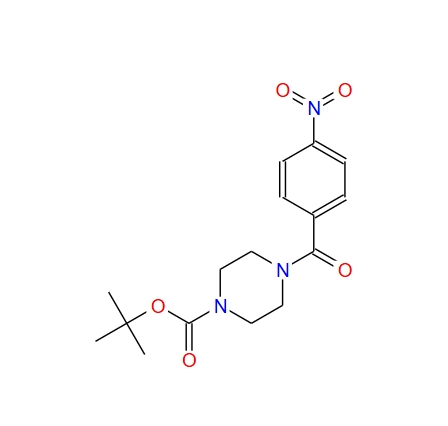 4-(4-硝基苯甲酰基)四氢-1(2H)-吡嗪羧酸叔丁酯,tert-butyl 4-(4-nitrobenzoyl)piperazine-1-carboxylate