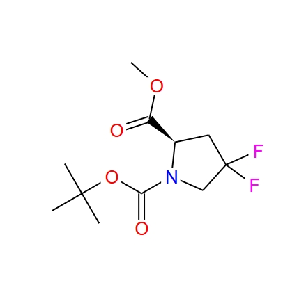 N-BOC-4,4-二氟-D-脯氨酸甲酯,Methyl (R)-1-Boc-4,4-difluoropyrrolidine-2-carboxylate