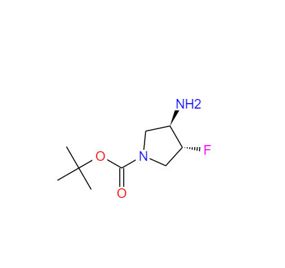 REL-(3R,4R)-3-氨基-4-氟吡咯烷-1-羧酸叔丁酯,(3S,4S)-tert-Butyl 3-AMino-4-fluoropyrrolidine-1-carboxylate