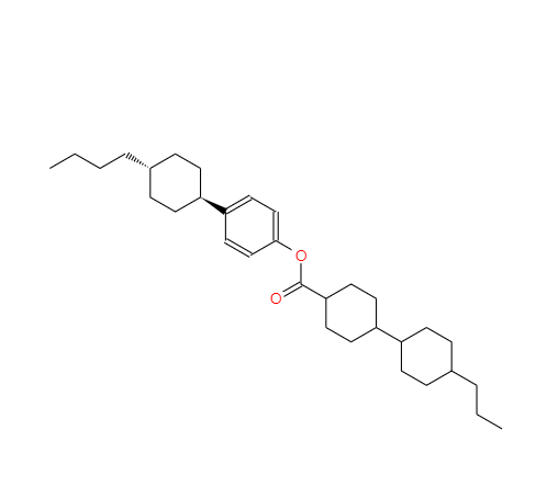 4-(反式,反式-4-丙基双环己基)甲酸-4’-(反式-4-丁基环己基)苯酚酯,TRANS,TRANS-4-(TRANS-4-BUTYLCYCLOHEXYL)-PHENYL 4'-PROPYLBICYCLOHEXYL-4-CARBOXYLATE