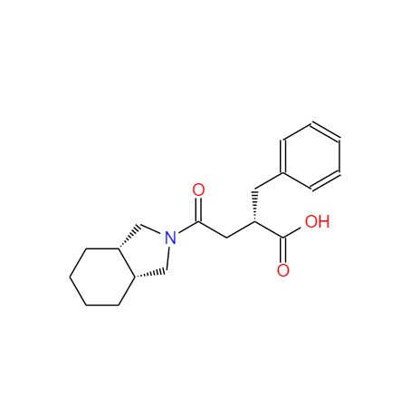 (2S)-2-苄基-3-(顺式全氢异吲哚-2-羰基)丙酸,2(S)-cis-Octahydro-gamma-oxo-alpha-(phenylmethyl)-2H-isoindole-2-butanoic acid