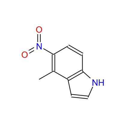 4-甲基-5-硝基-1H-吲哚,4-Methyl-5-nitro-1H-indole