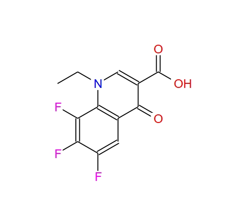 1-乙基-6,7,8-三氟-1,4-二氢-4-氧代喹啉-2-羧酸,1-Ethy-6,7,8-trifluoro-1,4-dihydro-4-oxo-3-quinolinecarboxylic acid