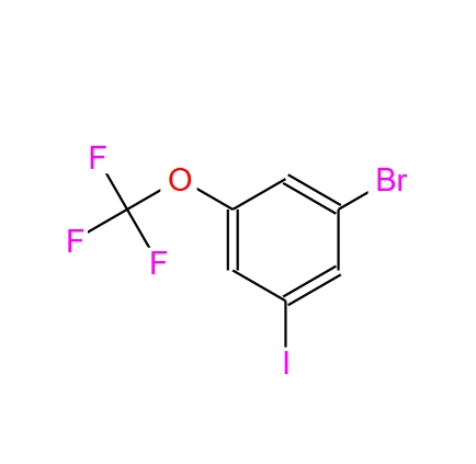 1-溴-3-碘-5-三氟甲氧基苯,1 - BroMo -3- iodine -5-trifluoroMethoxy benzene