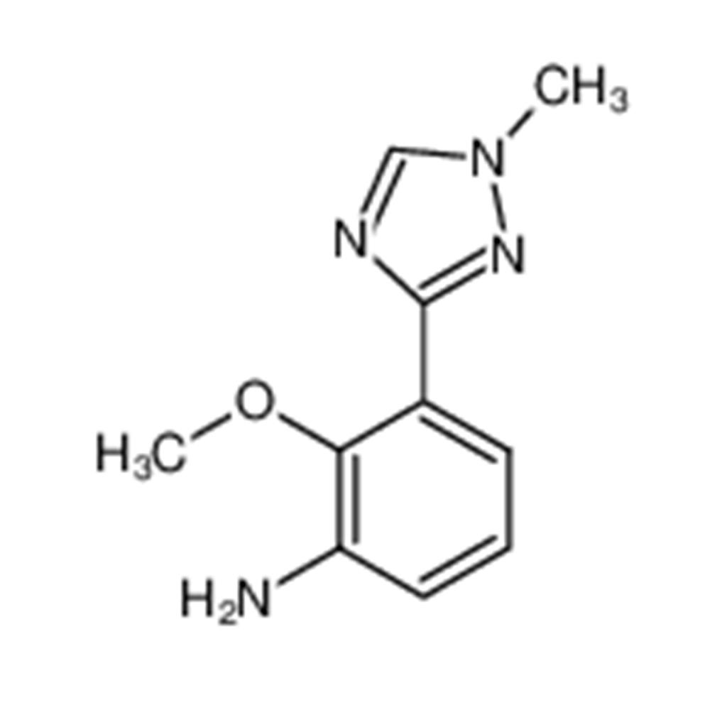 2-甲氧基-3-(1-甲基-1H-1,2,4-三唑-3-基)苯胺,2-methoxy-3-(1-methyl-1H-1,2,4-triazol-3-yl)aniline