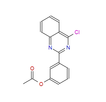 3-(4-氯喹唑啉-2-基)苯基乙酸酯,Phenol, 3-(4-chloro-2-quinazolinyl)-, 1-acetate