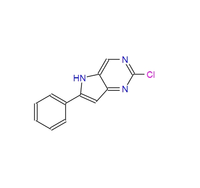 2-chloro-6-phenyl-5H-pyrrolo[3,2-d]pyriMidine,2-chloro-6-phenyl-5H-pyrrolo[3,2-d]pyriMidine