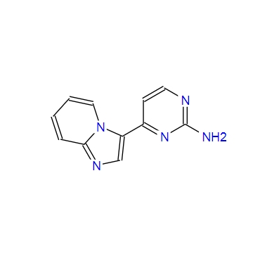 4-(咪唑并[1,2-A]吡啶-3-基)嘧啶-2-胺,2-PyriMidinaMine, 4-iMidazo[1,2-a]pyridin-3-yl-