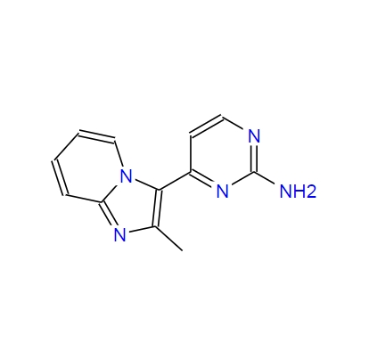 4-(2-甲基咪唑并[1,2-A]吡啶-3-基)-2-嘧啶胺,4-(2-Methylimidazo[1,2-a]pyridin-3-yl)-2-pyrimidinamine