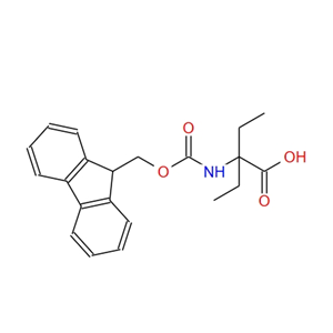 2-[[芴甲氧羰基]氨基]-2-乙基丁酸,2-(((9H-fluoren-9-yl)Methoxy)carbonylaMino)-2-ethylbutanoic acid