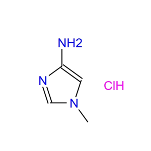 1-甲基-1H-咪唑-4-胺盐酸盐 89088-69-7