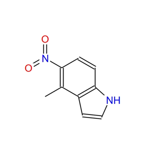 4-甲基-5-硝基-1H-吲哚,4-Methyl-5-nitro-1H-indole