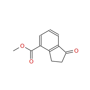 1-茚满酮-4-羧酸甲酯,1H-Indene-4-carboxylic acid, 2,3-dihydro-1-oxo-, Methyl ester