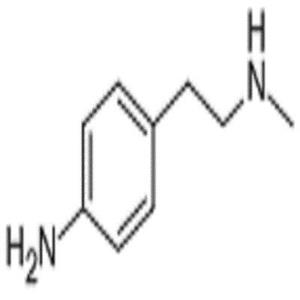 4-氨基-N-甲基苯乙胺;4-(2-甲基氨基乙基)-苯胺