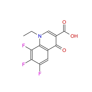 1-乙基-6,7,8-三氟-1,4-二氢-4-氧代喹啉-2-羧酸,1-Ethy-6,7,8-trifluoro-1,4-dihydro-4-oxo-3-quinolinecarboxylic acid