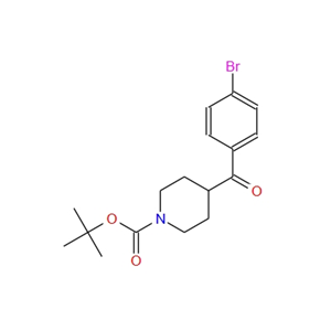 1-BOC-4-(4-溴苯甲酰)哌啶 439811-37-7