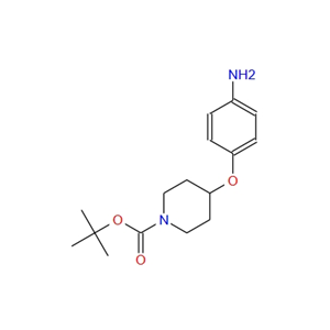 1-BOC-4-(4-氨基苯氧基)哌啶,tert-butyl 4-(4-aminophenoxy)piperidine-1-carboxylate