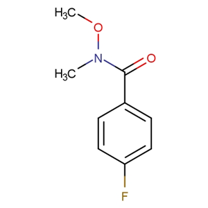 4-氟-N-甲氧基-N-甲基苯胺；116332-54-8；4-Fluoro-N-methoxy-N-methylbenzamide