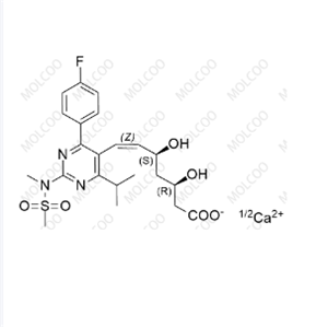 瑞舒伐他汀鈣鹽異構體（Z式）-4,Rosuvastatin calcium isomer (Z)-4 /Rosuvastatin isomer-21