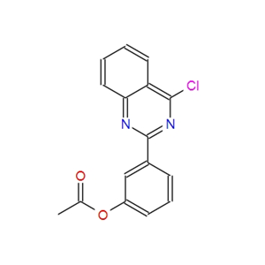 911417-24-8；3-(4-氯喹唑啉-2-基)苯基乙酸酯