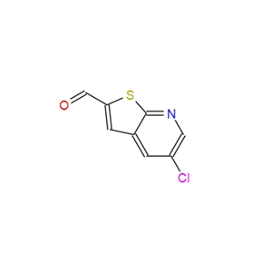 1193098-92-8；5-chlorothieno[2,3-b]pyridine-2-carbaldehyde