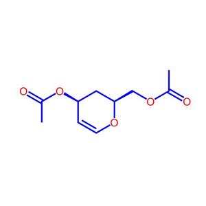 乙酸[[(2S,4S)-4-乙酰氧基-3,4-二氢-2H-吡喃-2-基]甲基]酯,D-threo-Hex-1-enitol, 1,5-anhydro-2,4-dideoxy-, 3,6-diacetate