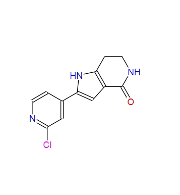 2-(2-氯吡啶-4-基)-1,5,6,7-四氫-4H-吡咯并[3,2-C]吡啶-4-酮,2-(2-chloropyridin-4-yl)-6,7-dihydro-1H-pyrrolo[3,2-c]pyridin-4(5H)-one