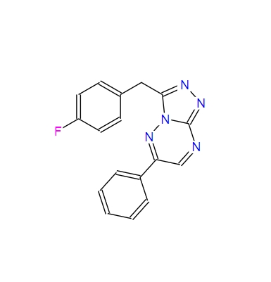 1,2,4-Triazolo[4,3-b][1,2,4]triazine, 3-[(4-fluorophenyl)methyl]-6-phenyl-,1,2,4-Triazolo[4,3-b][1,2,4]triazine, 3-[(4-fluorophenyl)methyl]-6-phenyl-