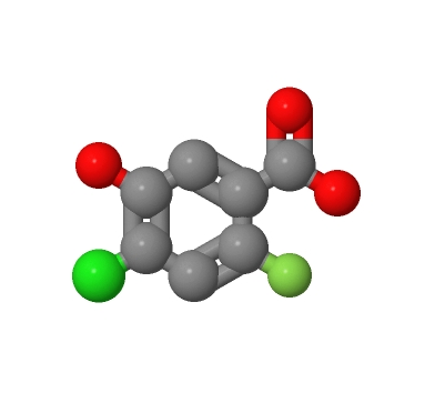 4-氯-2-氟-5-羥基苯甲酸,4-Chloro-2-fluoro-5-hydroxy-benzoic acid